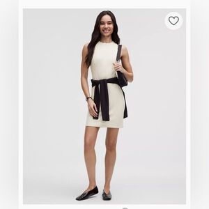 ‏Ribbed Softstreme Slim-Fit Tank Dress- Size 8